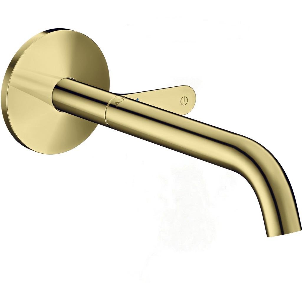 Часть внешняя смесителя Hansgrohe AXOR 48112990 настенный однорычажный Золотой (141712)