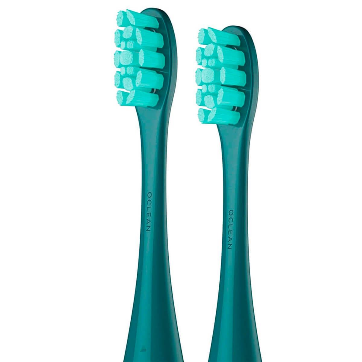 Насадки для зубної щітки Oclean Toothbrush Head for Onе SE Air X F1 PW09 2 шт. Green