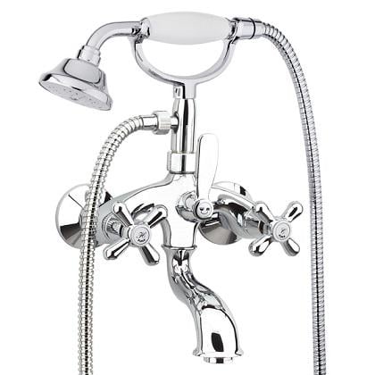 Смеситель для ванны с душевым гарнитуром SANTAN MARGOT 26061001 Смеситель для ванны с душевым гарнитуром SANTAN MARGOT 26061001