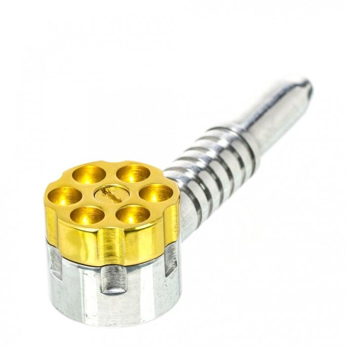 Трубка металлическая Revolving Chamber 12,5 см (89054)