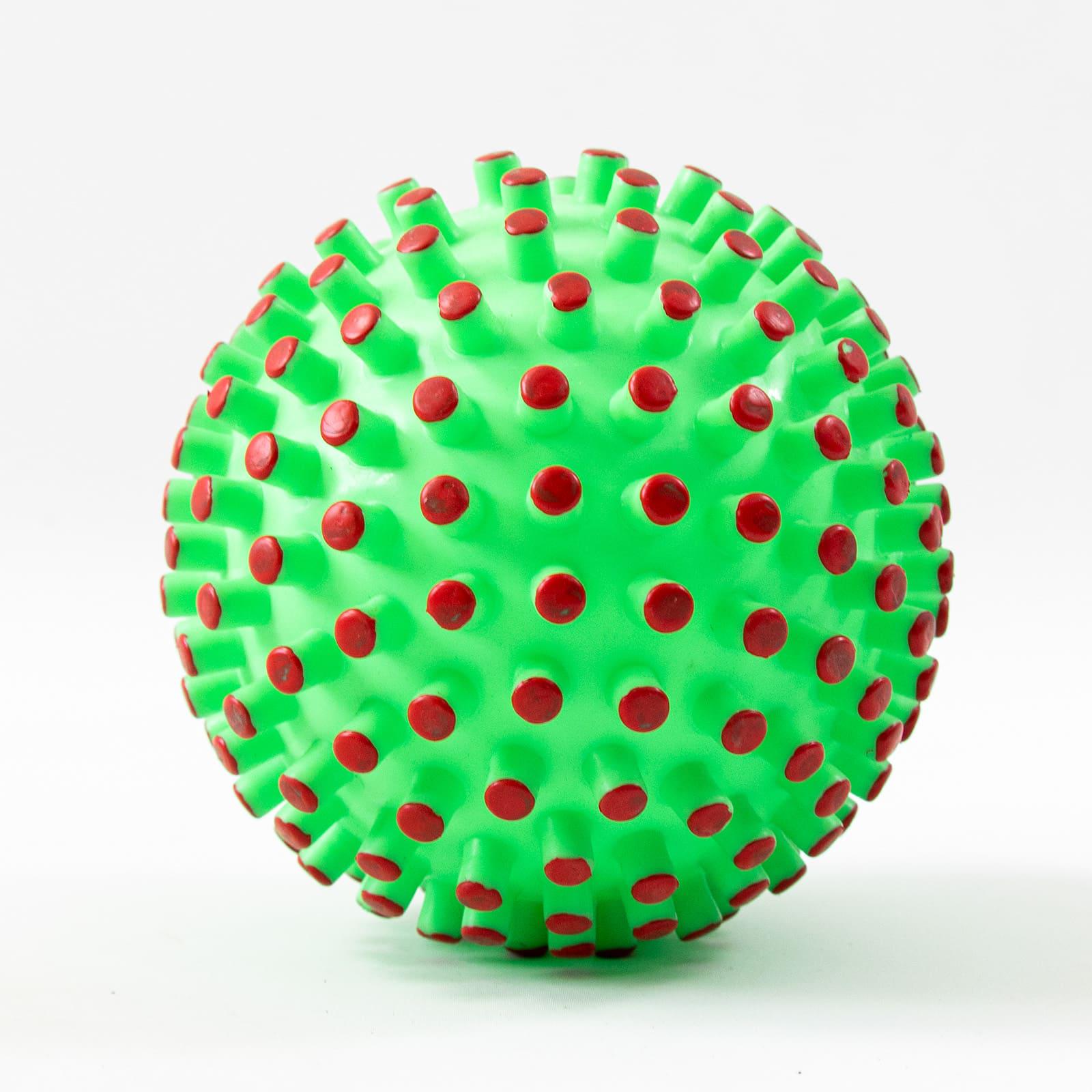 М'яч масажний надувний дитячий OSPORT 15 см Зелено-червоний (MS 4525)