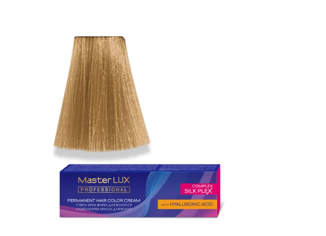 Крем-краска для волос стойкая Master LUX 8.03 светло-русый натуральный 60 мл Золотистый
