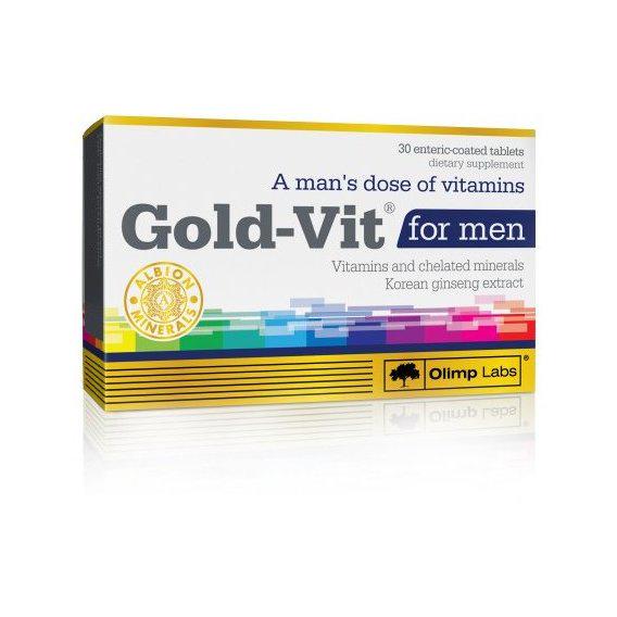 Вітамінно-мінеральний комплекс для спорту Olimp Nutrition Gold-Vit for men 30 Tabs