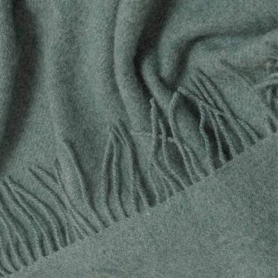 Плед меланж 130х180 см Зеленый - фото 2