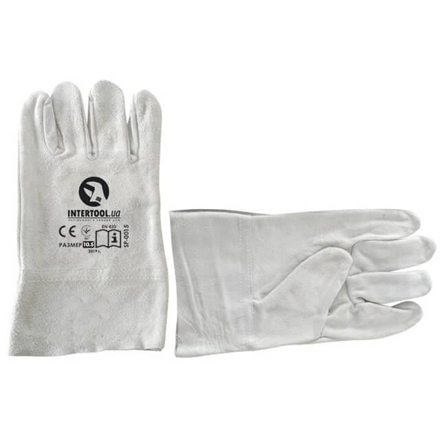 Рукавиці будівельні/садові Intertool захист від кислот/лугів/токсичних речовин покриття мікрофібра 2XL (128246)