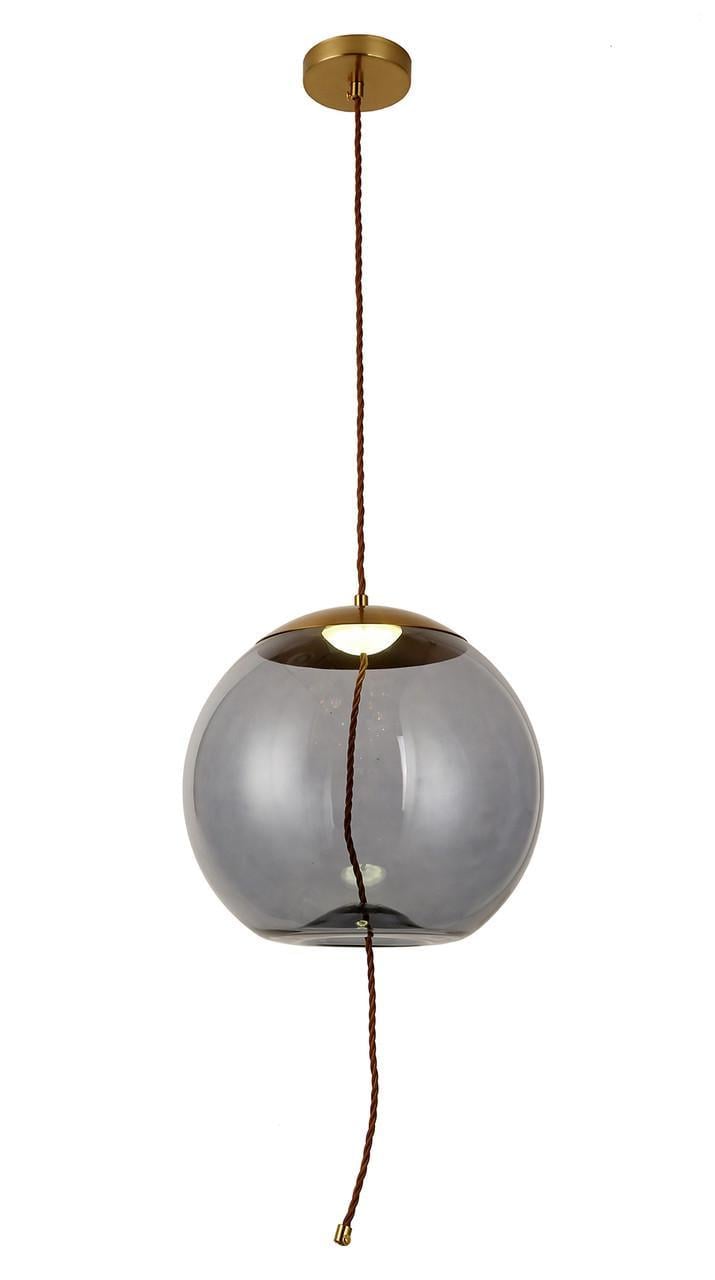 Підвісний світильник 91630-1LED 4W BL Золотистий із чорним