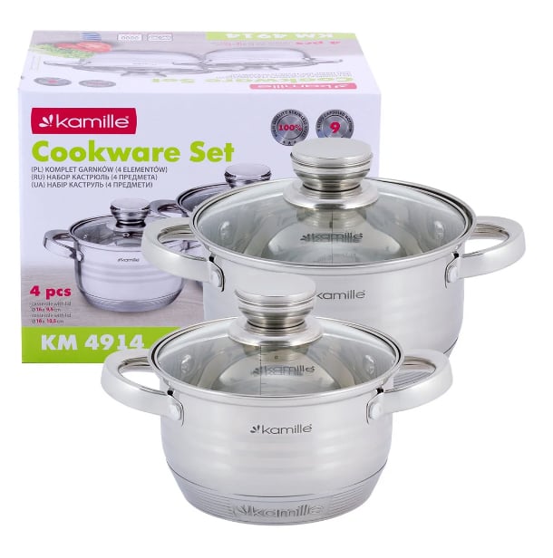 Набір посуду 4 предмета Kamille (KM-4914)