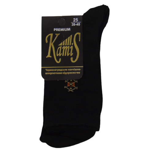 Носки мужские Kamis 25 р. 39-40 Черный (1759949774)