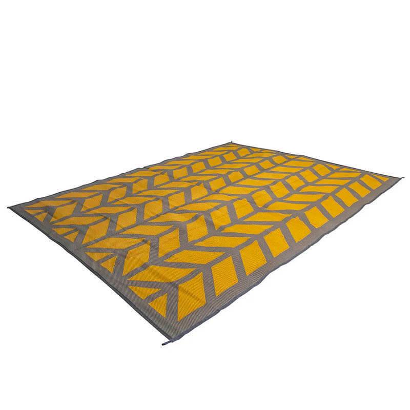 Каремат туристический для пикника Bo-Camp Flaxton Extra Large 350х270 см Yellow (DAS301458)