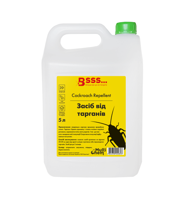 Засіб від тарганів Cockroach Repellent 5 л (26738124)