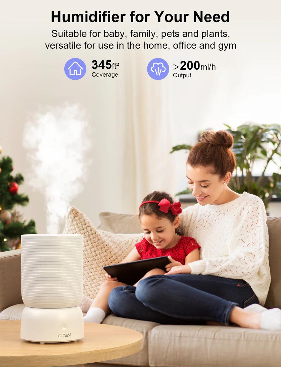 Зволожувач повітря Clevast Smart CL-HD01 (30625889) - фото 5 Зволожувач повітря Clevast Smart CL-HD01 (30625889) - фото 5