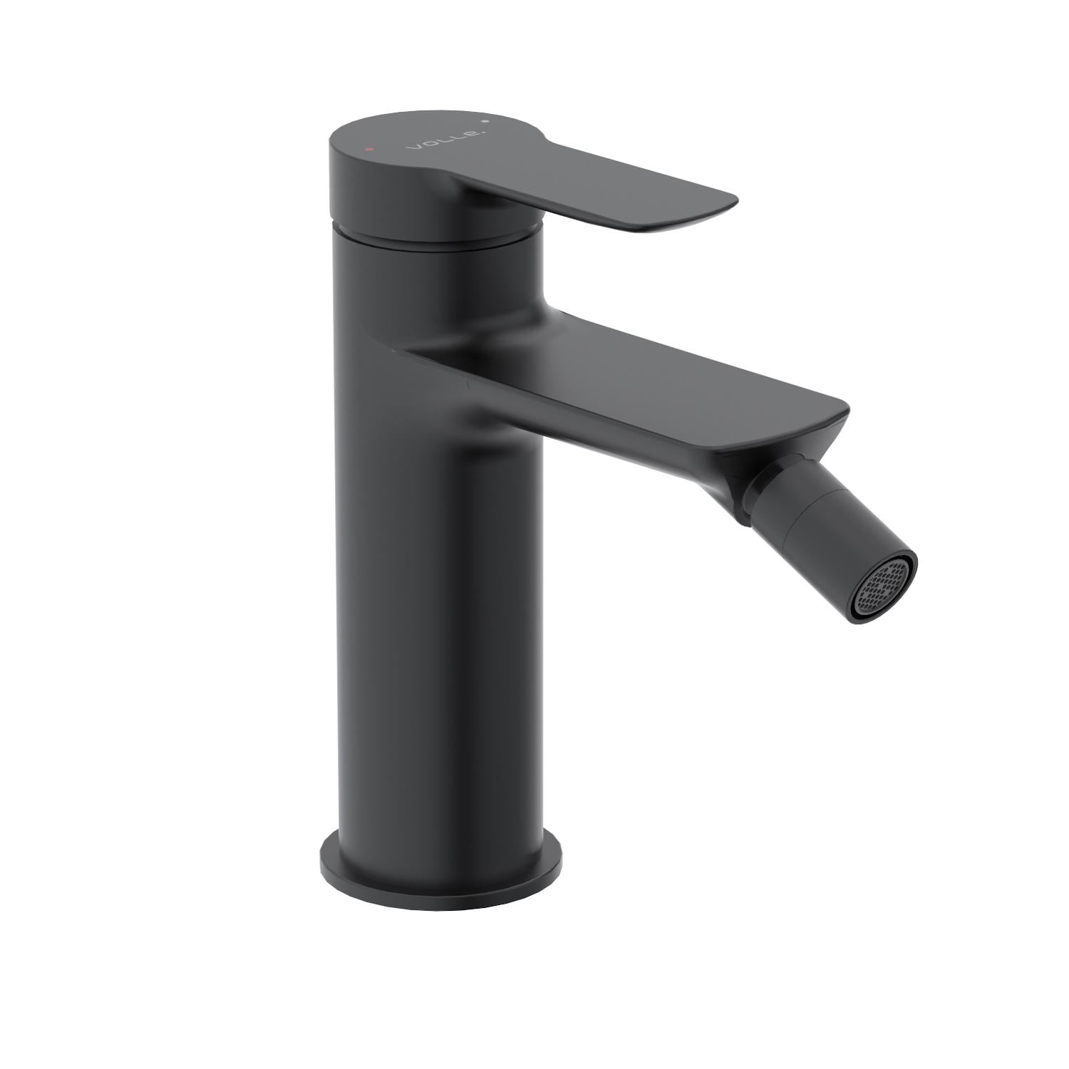 Смеситель для биде VOLLE Libra однорычажный Черный матовый (1521.020104)