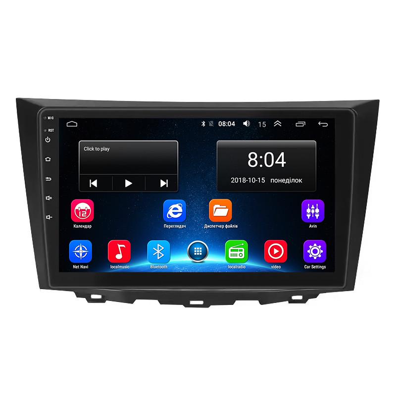 Магнітола штатна Lesko 9" для Suzuki Kizashi 2009-2014 2/32Gb Wi-Fi GPS Base