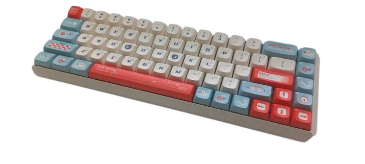 Клавиатура Motospeed Darmoshark K5 Gateron Silver Pro Custom RGB 2,4 ГГц USB Beige (dmk5cgspro) - фото 2 Клавиатура Motospeed Darmoshark K5 Gateron Silver Pro Custom RGB 2,4 ГГц USB Beige (dmk5cgspro) - фото 2