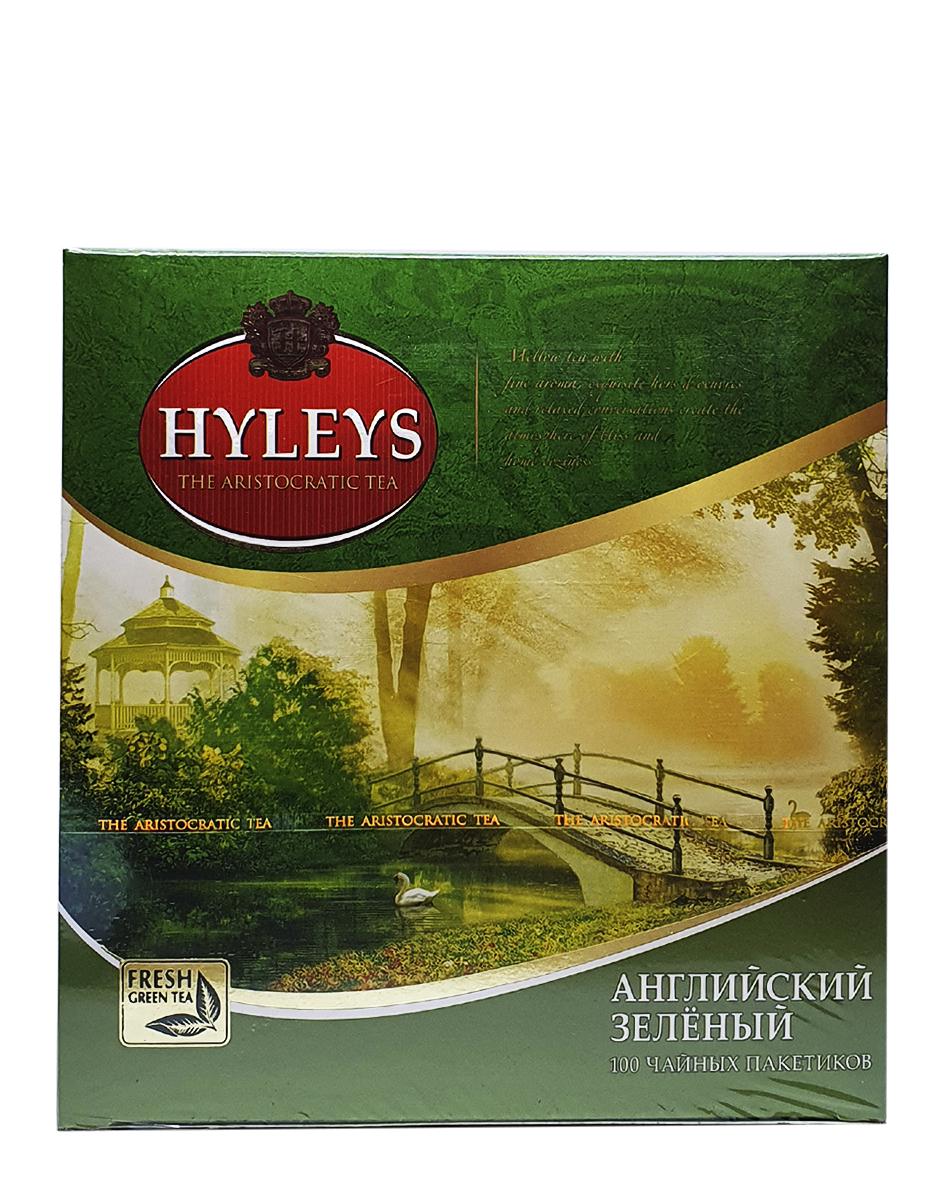 Чай зеленый в пакетиках Hyleys Английский 100 шт. х 2 ч (53867)