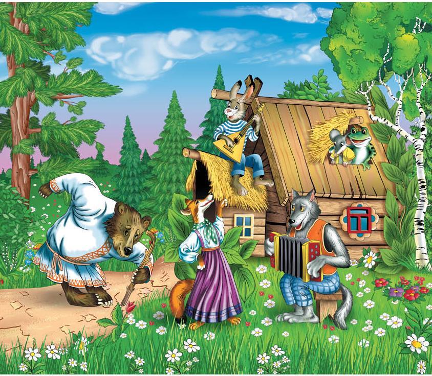 Фотообои на бумажной основе Artdecor Теремок 201х242 см (2000000451152)