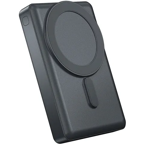 Зовнішній акумулятор WiWU JC-20 Magnetic Wireless 10000 mAh Black - фото 2