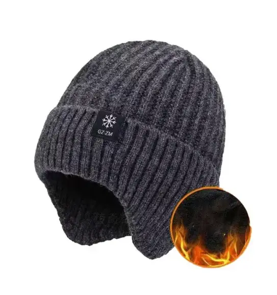 Шапка с хомутом мужская One Size на меховой подкладке Серый (30231138) - фото 3 Шапка с хомутом мужская One Size на меховой подкладке Серый (30231138) - фото 3