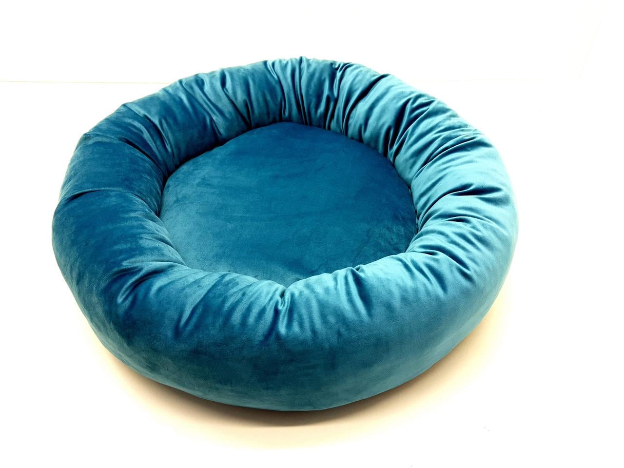 Лежак для собак и котов Сапфир 60х15 см Бирюзовый (2466224)