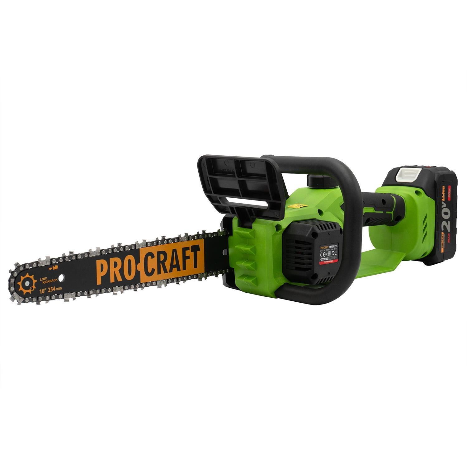 Пила аккумуляторная ProCraft PKA34 с 1 АКБ и ЗП (00000010801) - фото 6