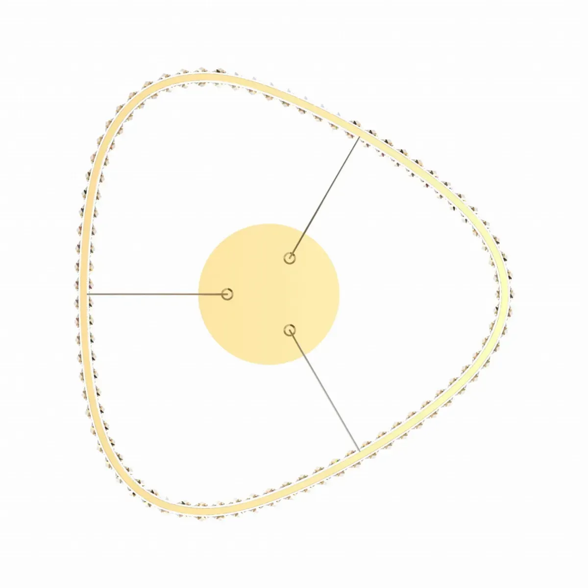 Люстра Zuma Line MD3169-1-3GT ATHESA - фото 3 Люстра Zuma Line MD3169-1-3GT ATHESA - фото 3