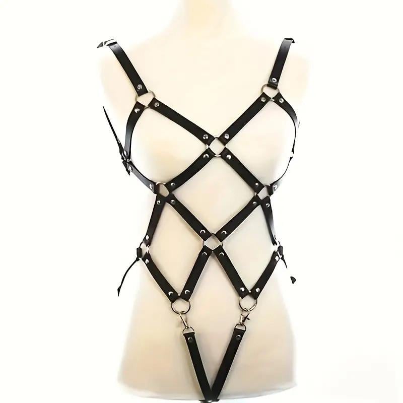 Женская портупея 1,6 см/2 мм Черный (H792) - фото 2 Женская портупея 1,6 см/2 мм Черный (H792) - фото 2