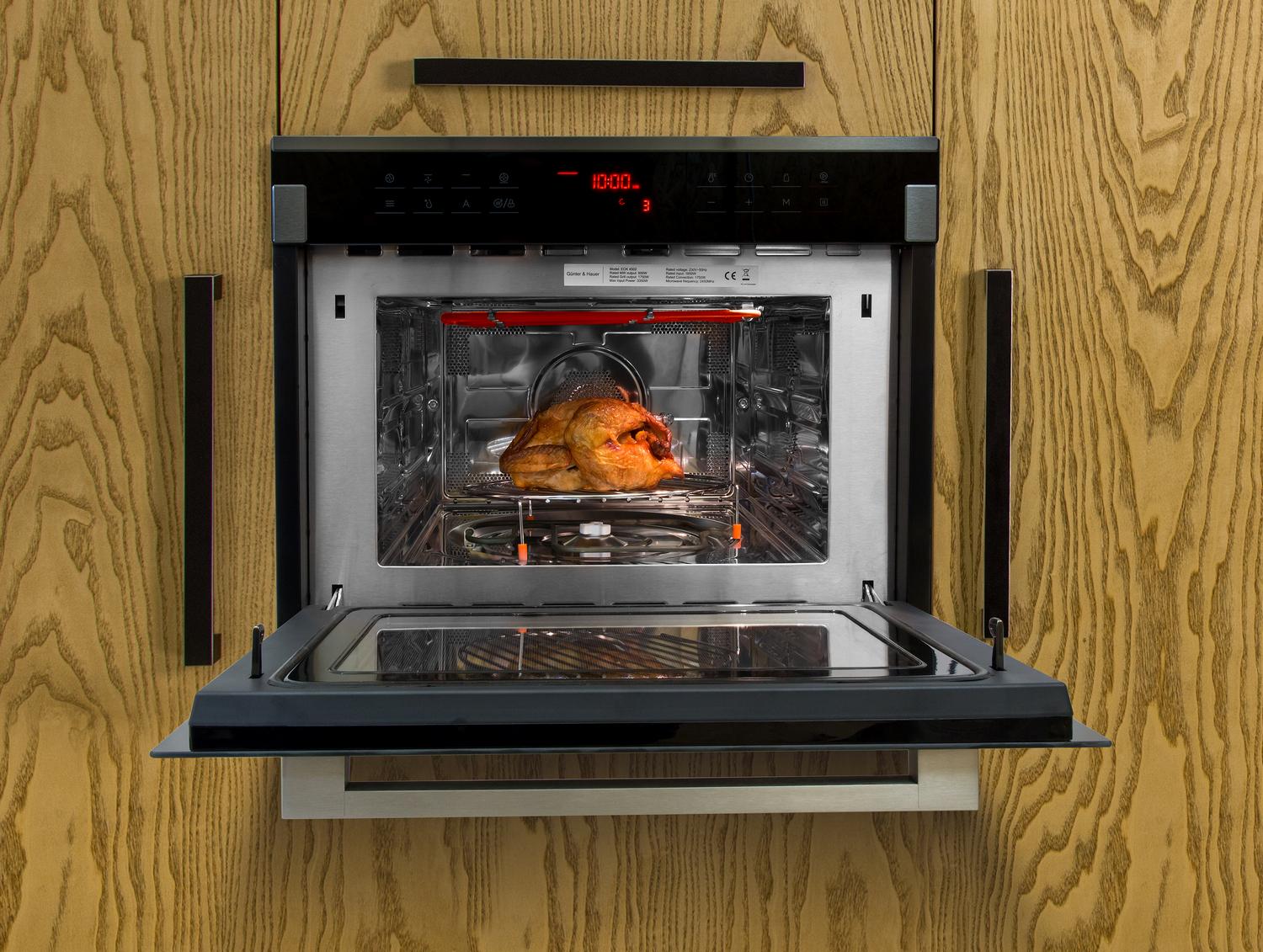 Духова шафа електрична Gunter&Hauer із функцією мікрохвильової печі EOK 4502 - фото 7