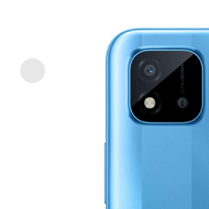 Противоударное защитное Стекло 0.18mm на камеру тех.пак для Realme C11 2021 гибкое, прозрачное