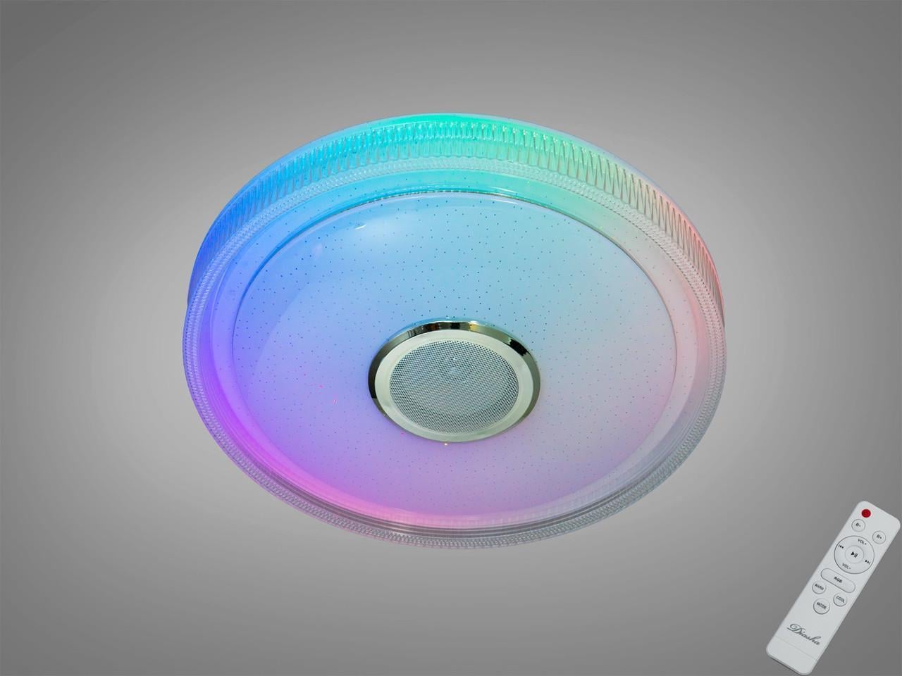 Смарт-люстра світлодіодна Diasha RGB MP3 70Вт Білий (2989250521)