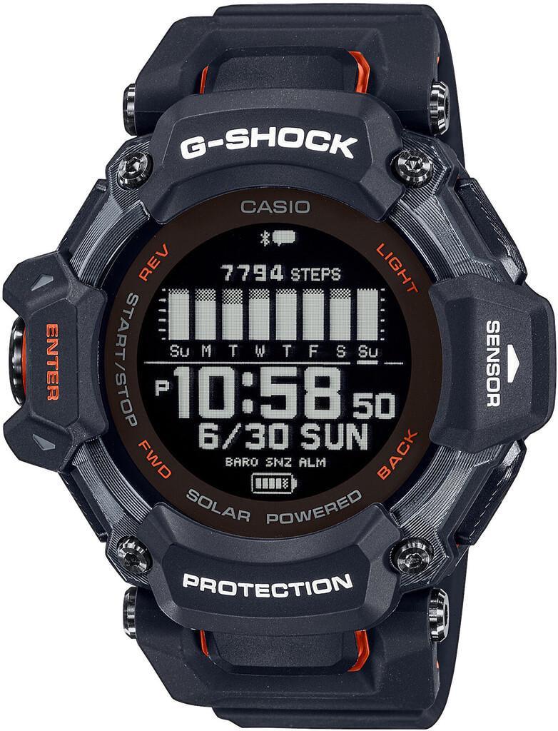 Наручные часы мужские Casio G-Shock GBD-H2000-1AER ударопрочные с водозащитой 200 м и подсветкой (3099577892)