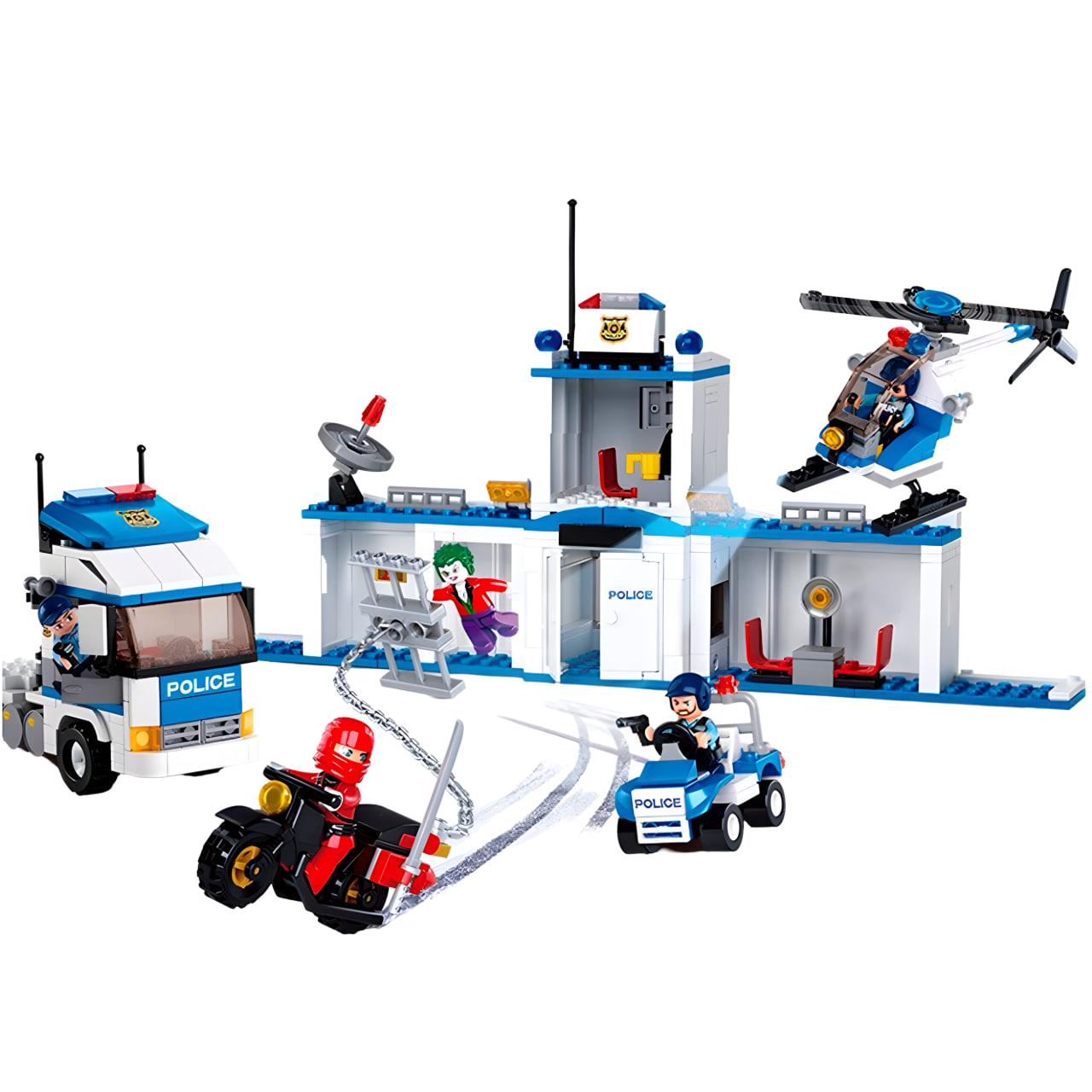 Конструктор Sluban Полицейский участок 572 детали (M38-B0376) Конструктор Sluban Полицейский участок 572 детали (M38-B0376)