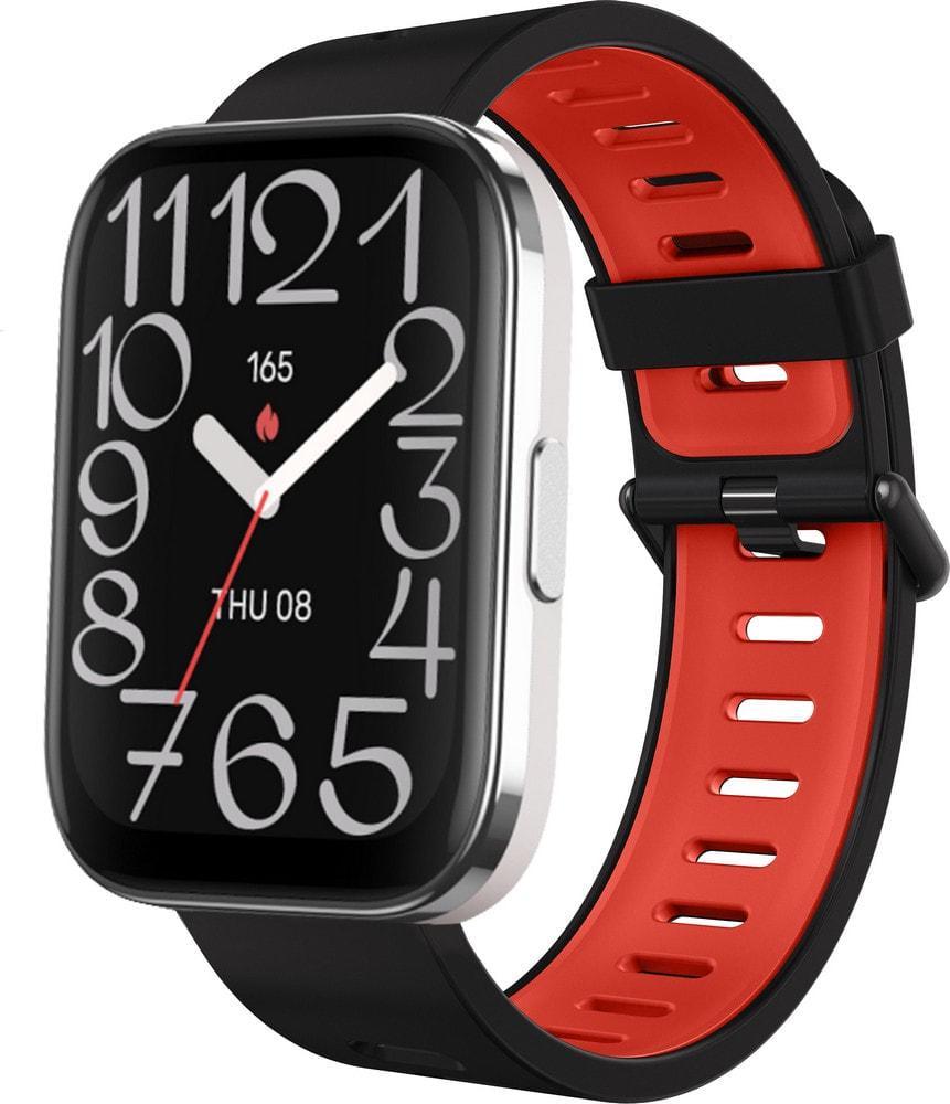 Ремешок Traf для смарт-часов Amazfit Bip 5 Unity Black/Red (37099-44) Ремешок Traf для смарт-часов Amazfit Bip 5 Unity Black/Red (37099-44)