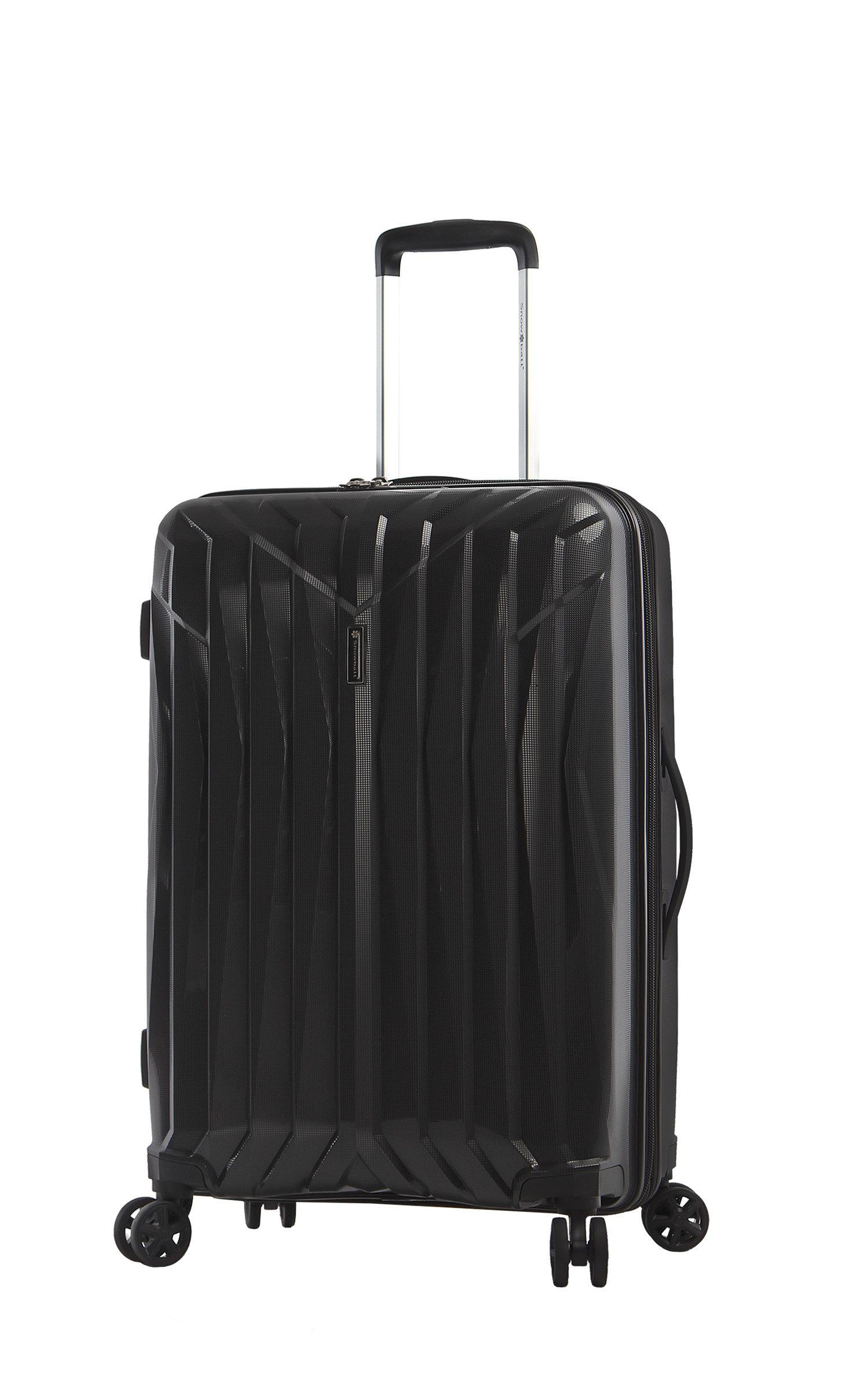 Чемодан Snowball 04203 полипропилен S 54х37х20 см 35 л Черный