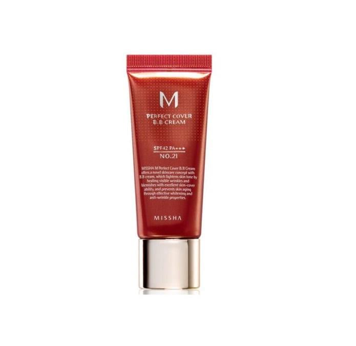 ВВ-крем с идеальным покрытием MISSHA M Perfect Cover BB Cream №21 SPF42 20 мл (8809581487949)