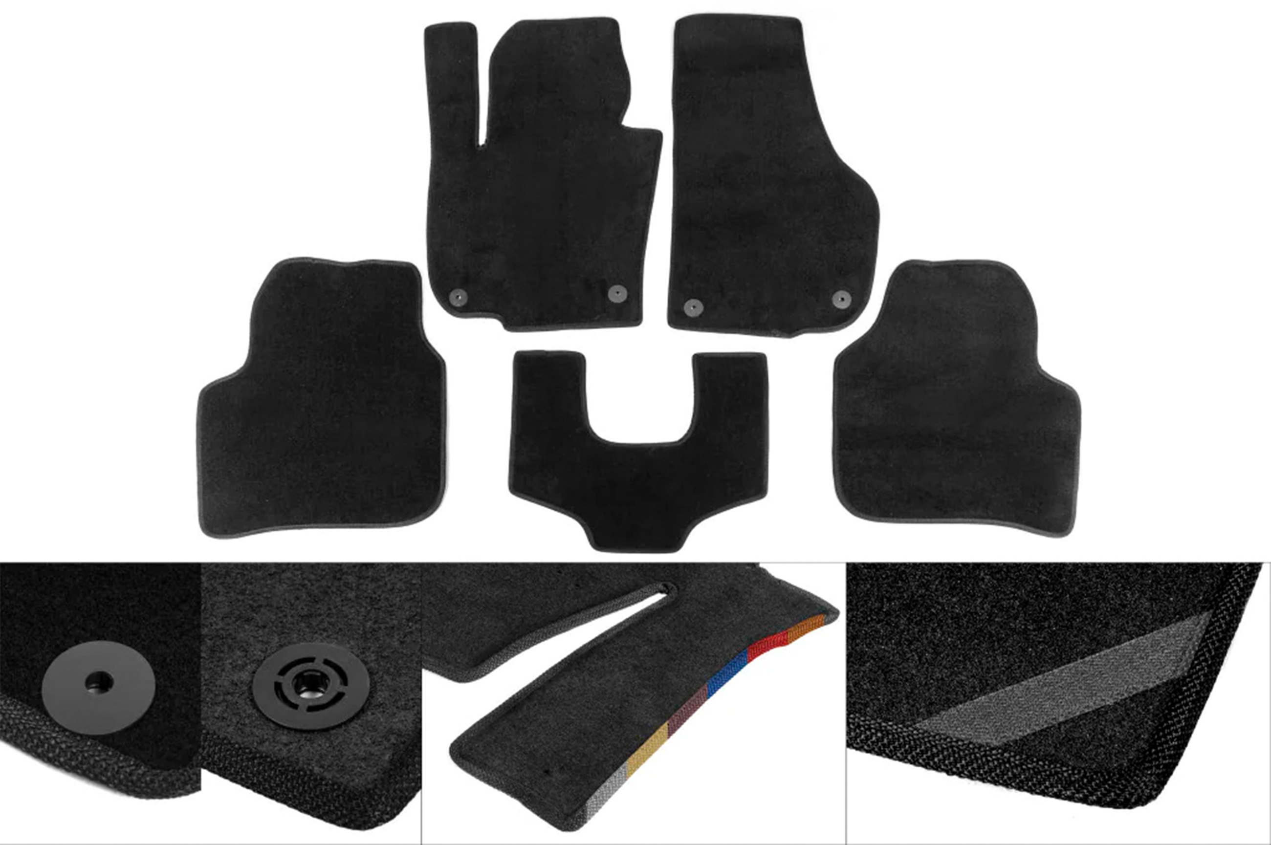 Коврики автомобильные Digital Designs Premium для BMW 3 серия E92/E93 2006–2013 гг. ткань Черный (187808) Коврики автомобильные Digital Designs Premium для BMW 3 серия E92/E93 2006–2013 гг. ткань Черный (187808)