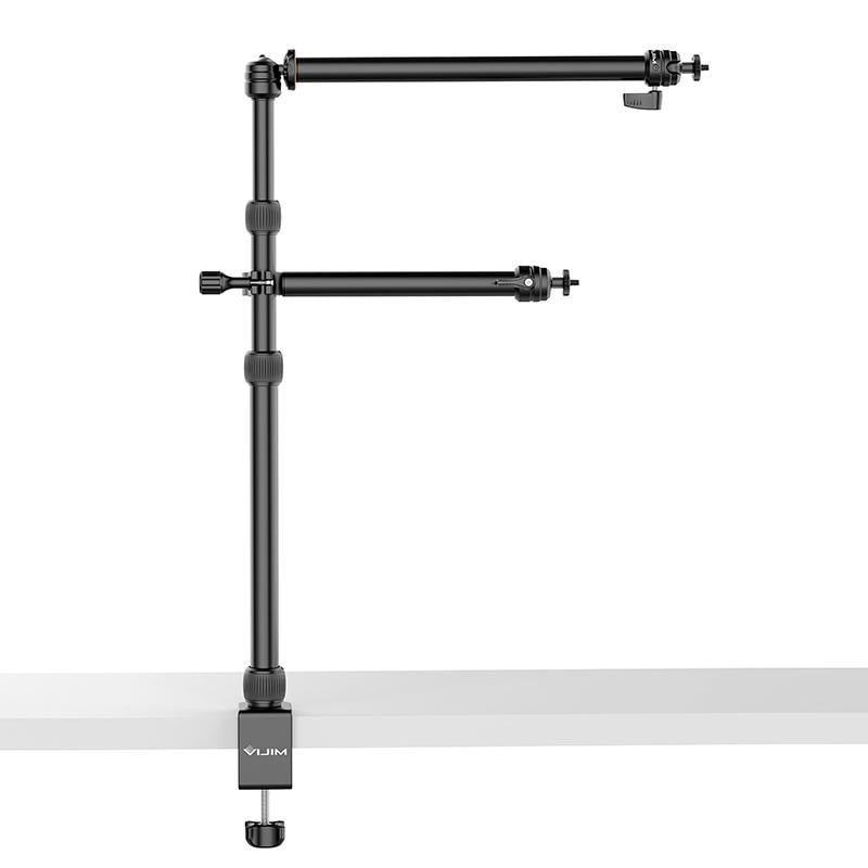Штатив-держатель для камеры микрофона с креплением к столу Ulanzi Vijim LS11 Removable universal arm table top light stand Black (2685)