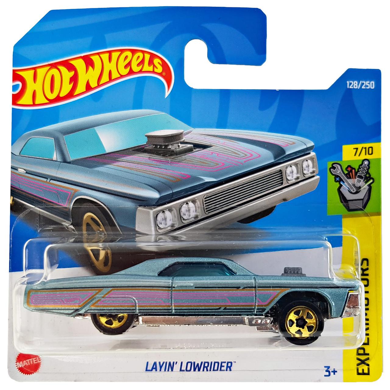 Машинка Hot Wheels Mattel Layin' Lowrider коллекция Experimotors (HCX29)
