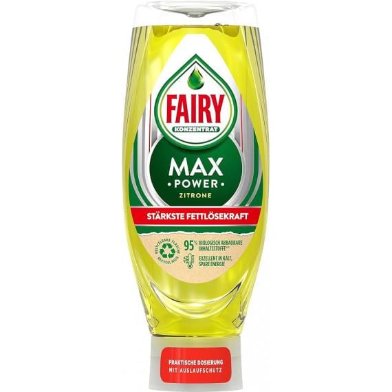 Концентрат для мытья посуды Fairy Max Power Lemon 450 мл (21181930)