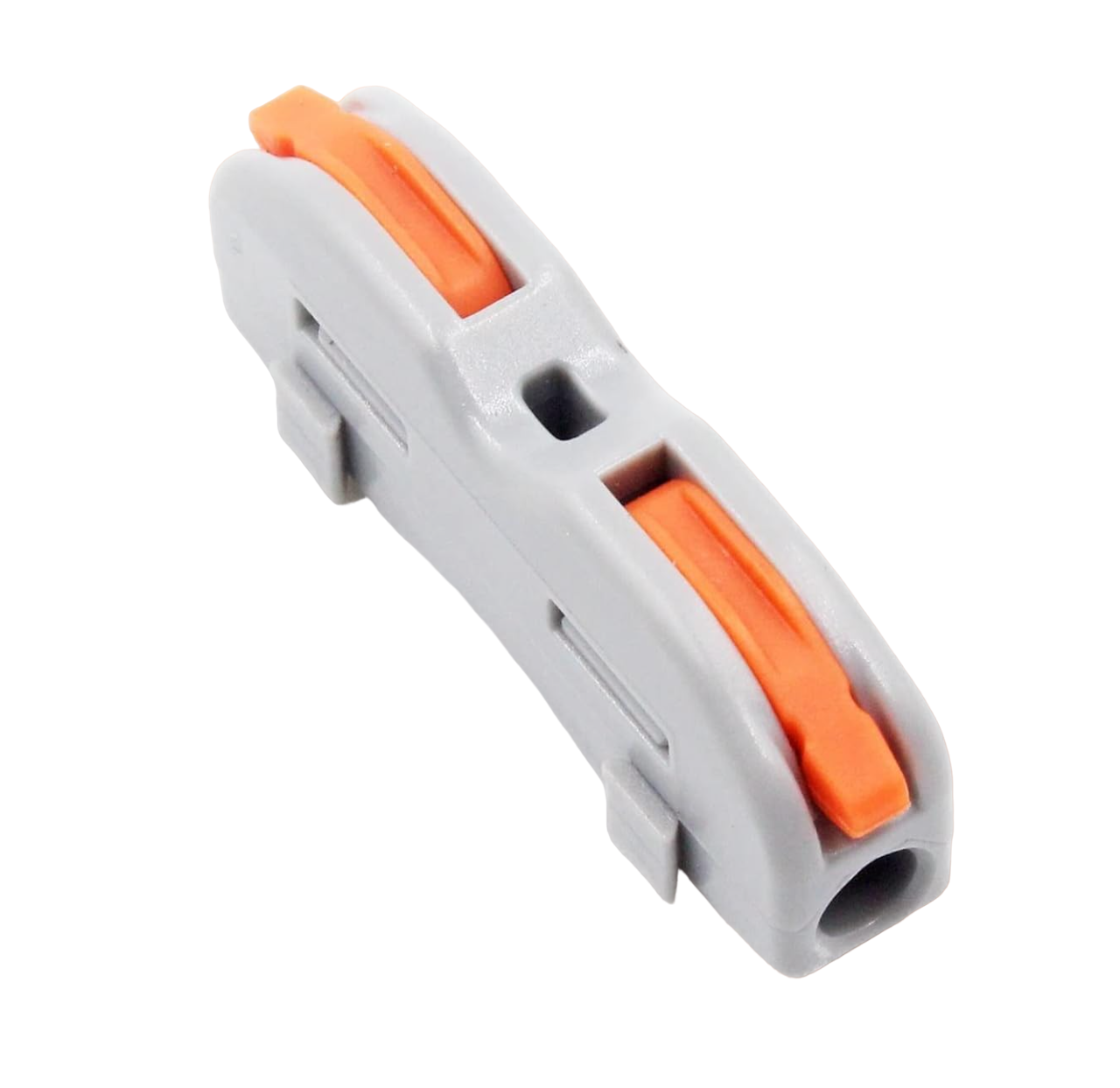 Клемма проходная Tactix 0,08-4 мм2 32А 1-1 наборная 39,5х9х14,5 мм Оранжевый (P421)
