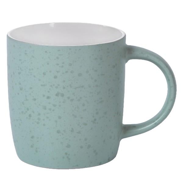 Кружка керамическая Fissman 330 мл Зеленый (6090)