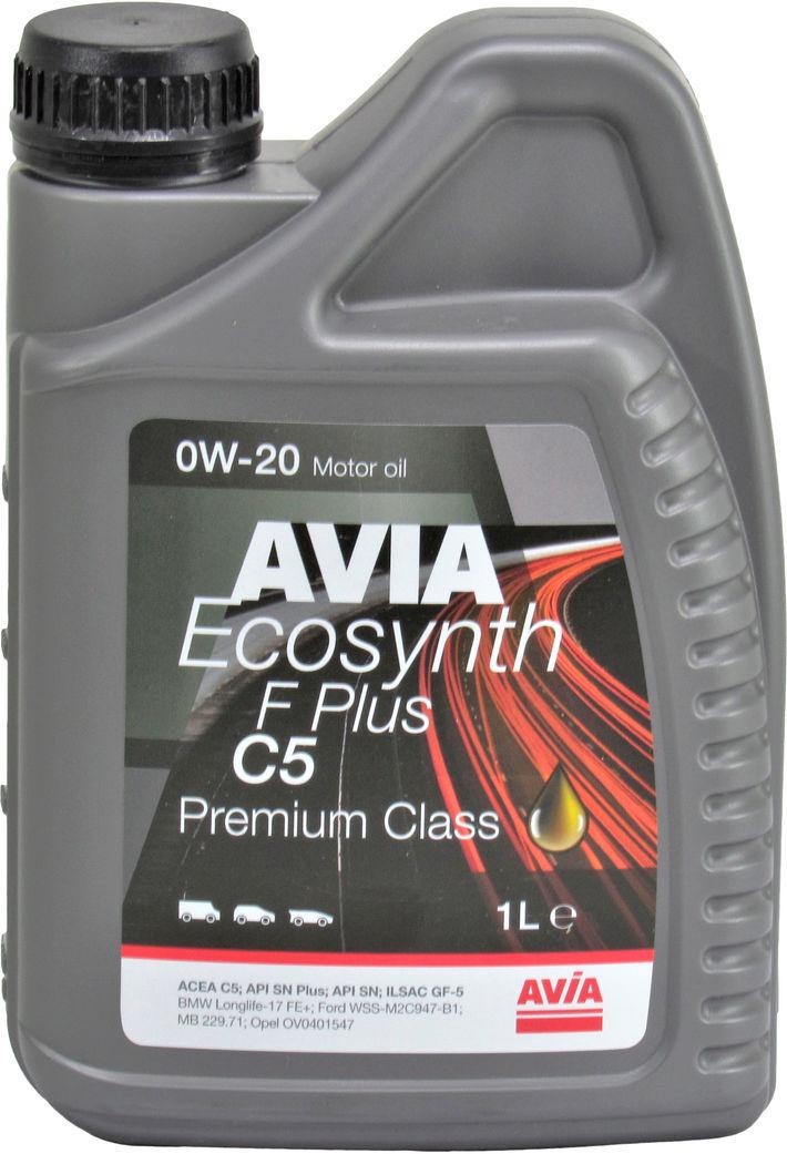 Моторное масло Avia F Plus C5 бензин/дизель 0W-20 1 л (1400485) Моторное масло Avia F Plus C5 бензин/дизель 0W-20 1 л (1400485)