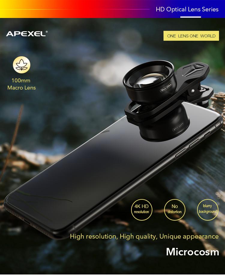 Макрообъектив APEXEL 4K HD - фото 2