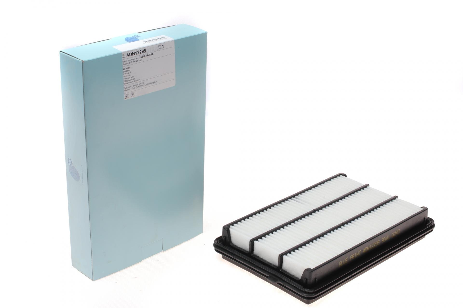 Фільтр повітряний BLUE PRINT для Nissan Qashqai 1,5/1,7 dCi 13- (ADN12295)