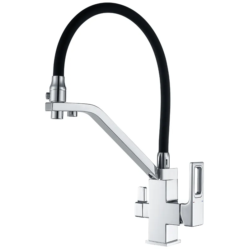 Смеситель для кухни KOER KB-72009-01 с выходом для питьевой воды (KR5006)