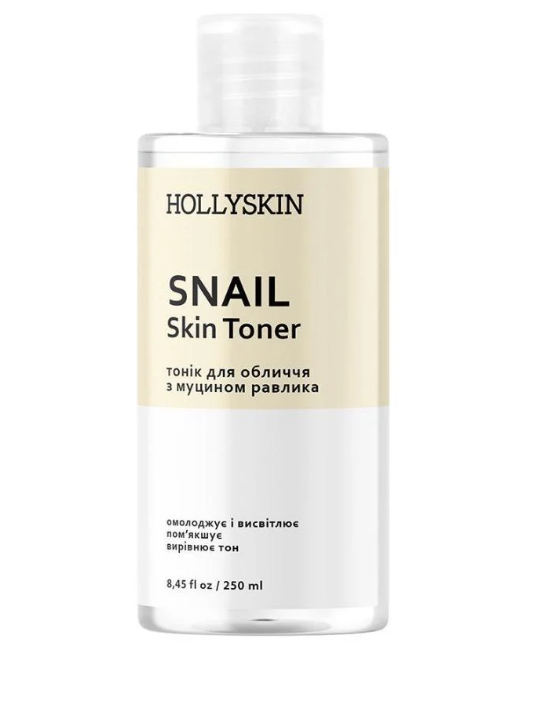 Тонік для обличчя HOLLYSKIN Snail з муцином равлика