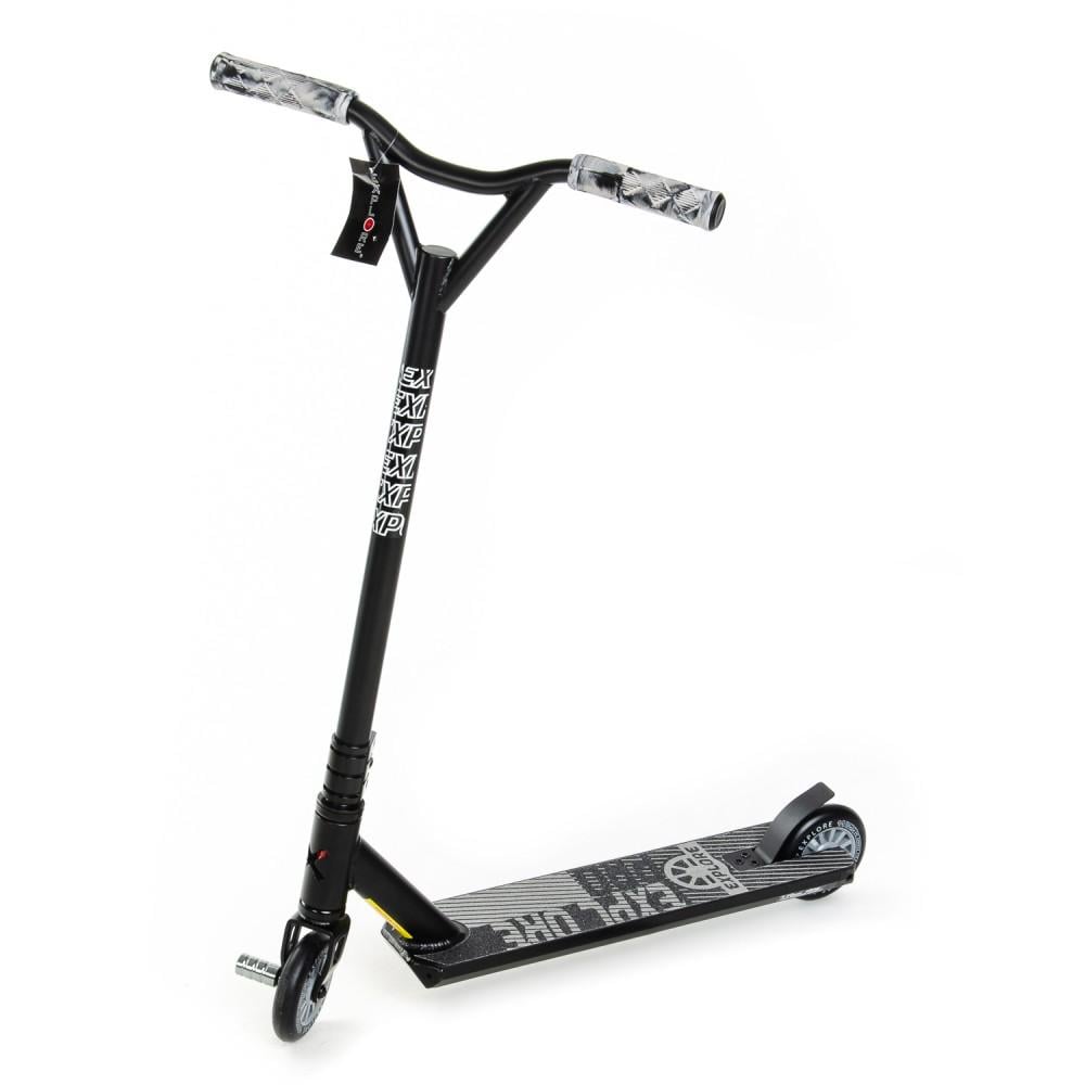 Самокат трюковый Explore Major New + пега Черный