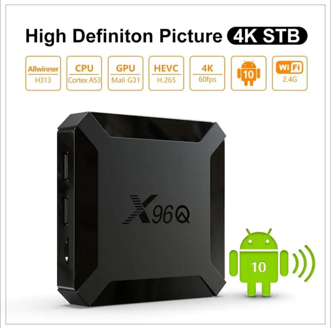 Медиаплеер X96Q Android TV Box 2/16GB 4K UHD Wi-Fi (2649912835) - фото 2 Медиаплеер X96Q Android TV Box 2/16GB 4K UHD Wi-Fi (2649912835) - фото 2