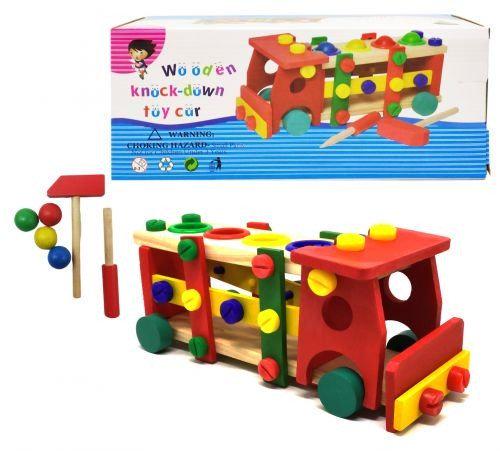 Конструктор машинка Wooden Toy Car (25036)