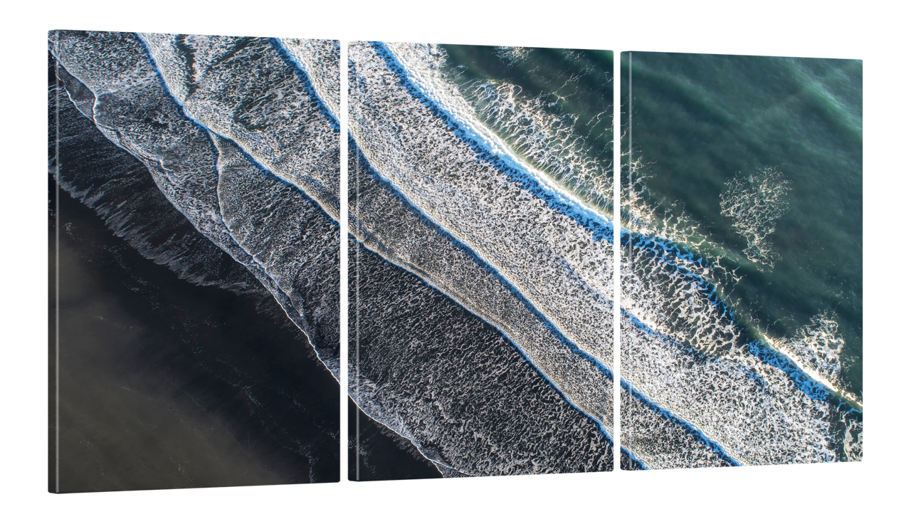 Картина модульная на холсте DK Морской прибой 100x180 см (MK30169 X)
