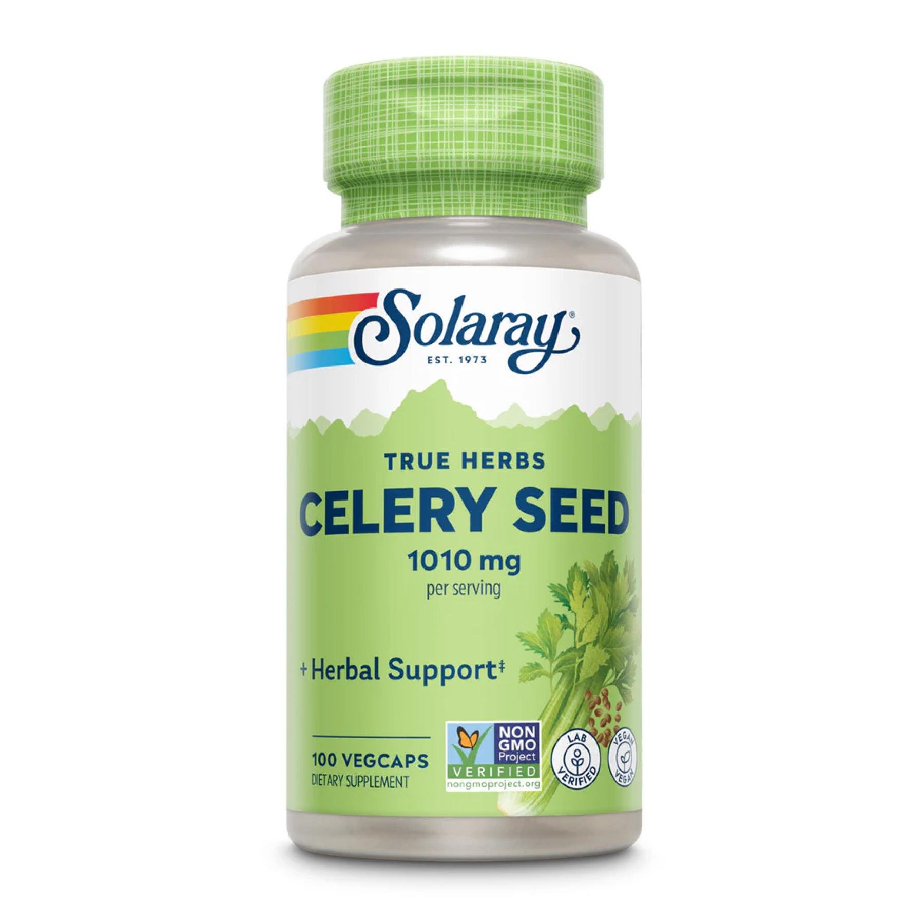 Семена сельдерея Solaray Celery Seed 1010 мг 100 кап.